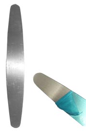 Aluminium Armband konisch 13-22x152mm